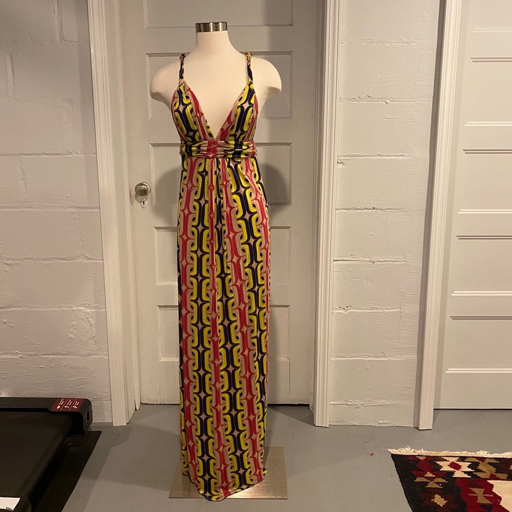 T-Bags printed dress as seen on “Sex and the City”